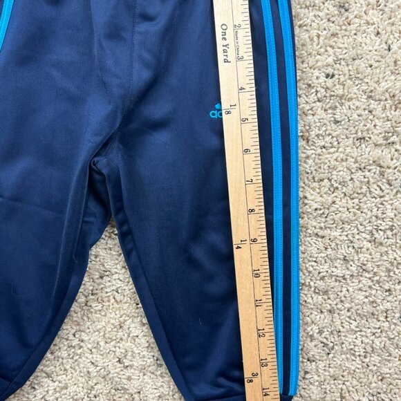 Baby Boy's Blue Track Suit Top, Pants Adidas Size 12M Navy Blue Light Blue Gray - Picture 7 of 10